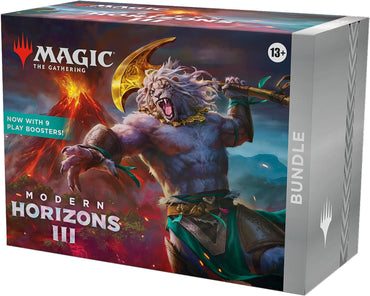 Magic: The Gathering Modern Horizons 3 Bundle - 9 Play Boosters, 30 Land Cards + Exclusive Accessories PRESALE 6/14