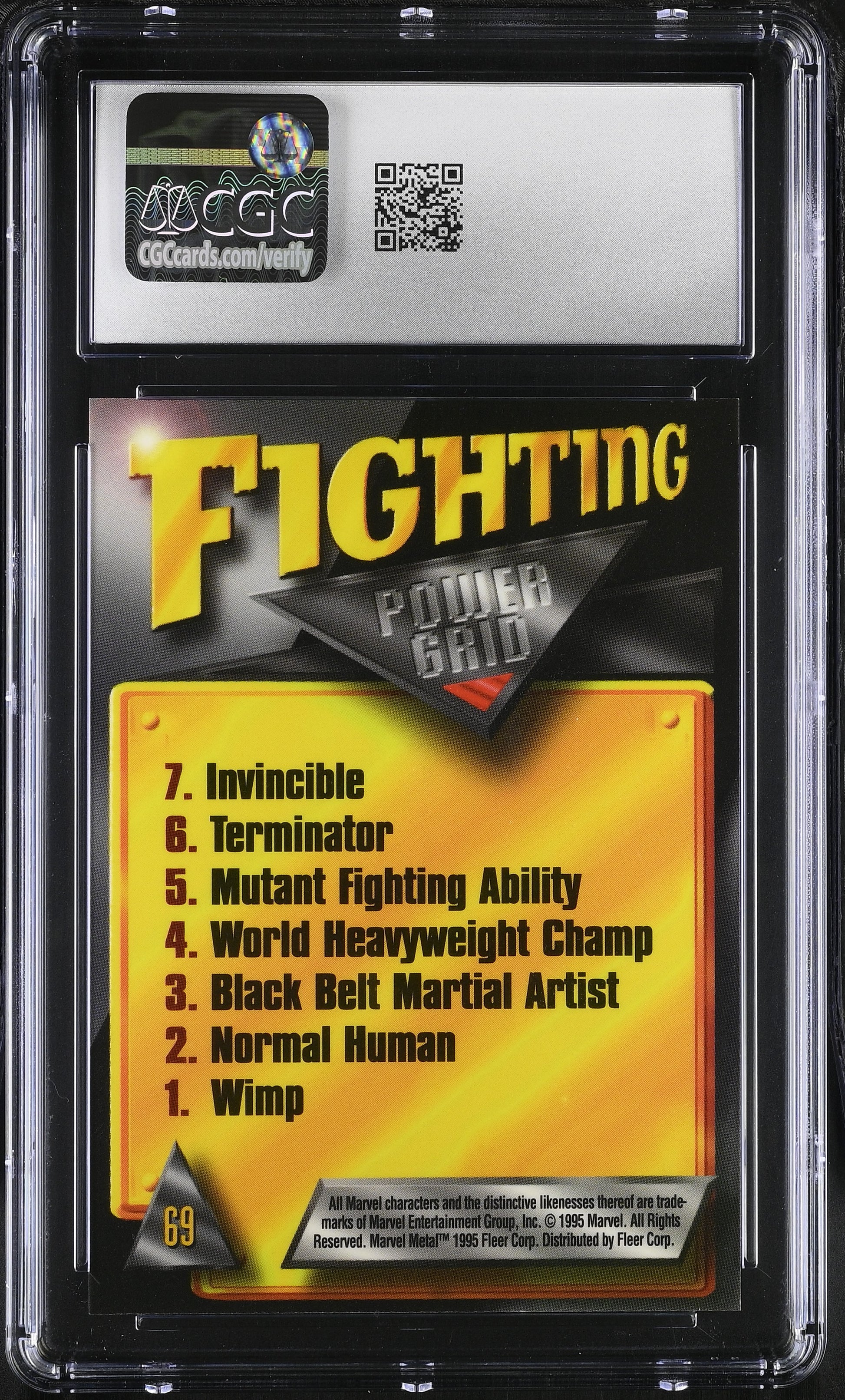 Punisher Marvel Metal Inaugural Edition – Silver Flasher #69 – CGC 10 Gem Mint