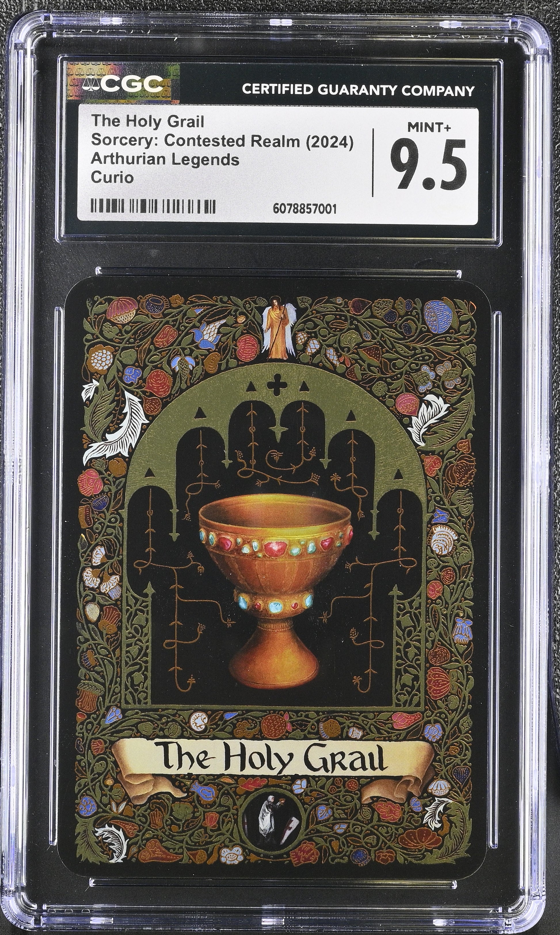 Card featuring 'The Holy Grail' with CGC certification label