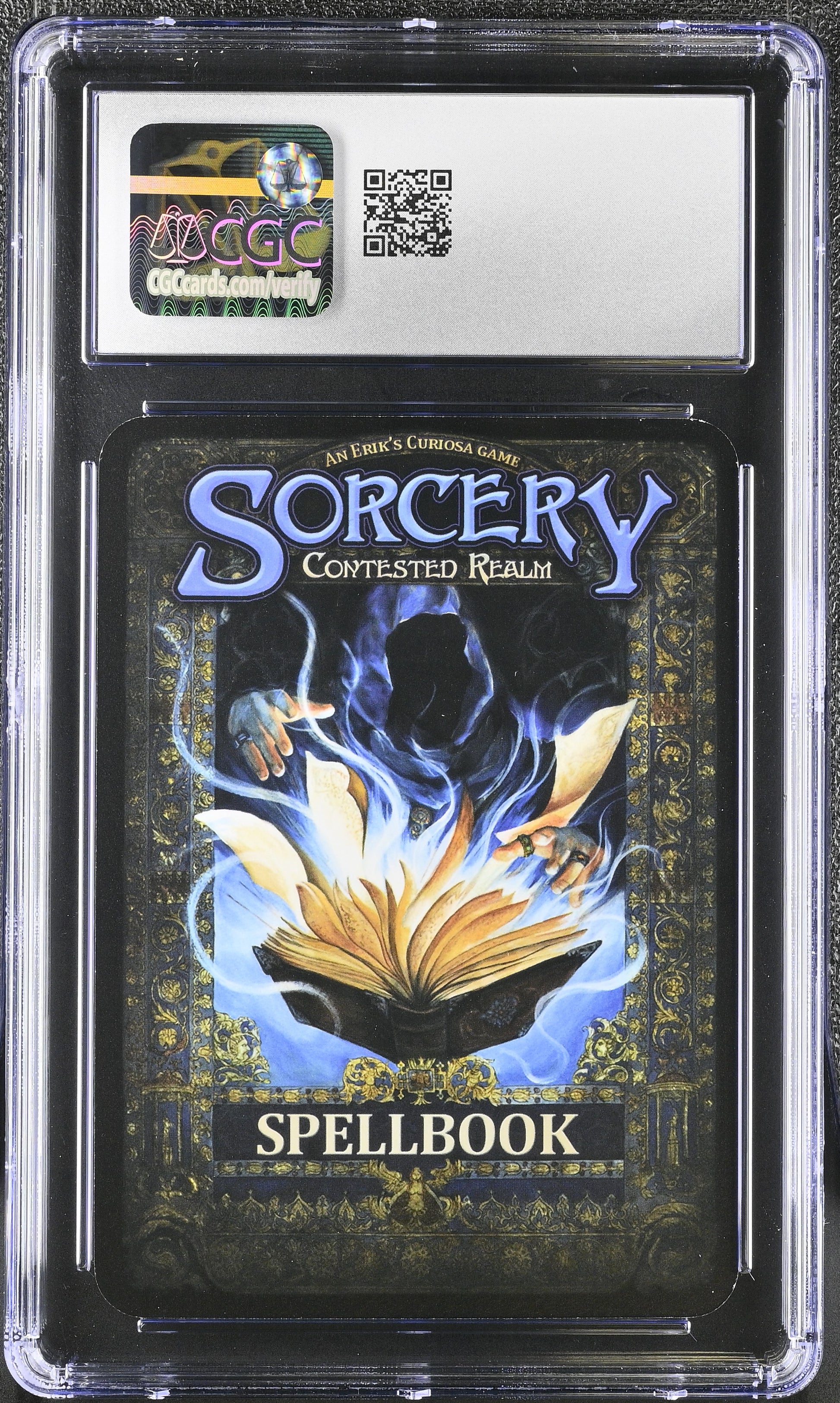 Sorcery: Contested Realm – The Holy Grail (Gilded Curio) – CGC 9.5 Mint