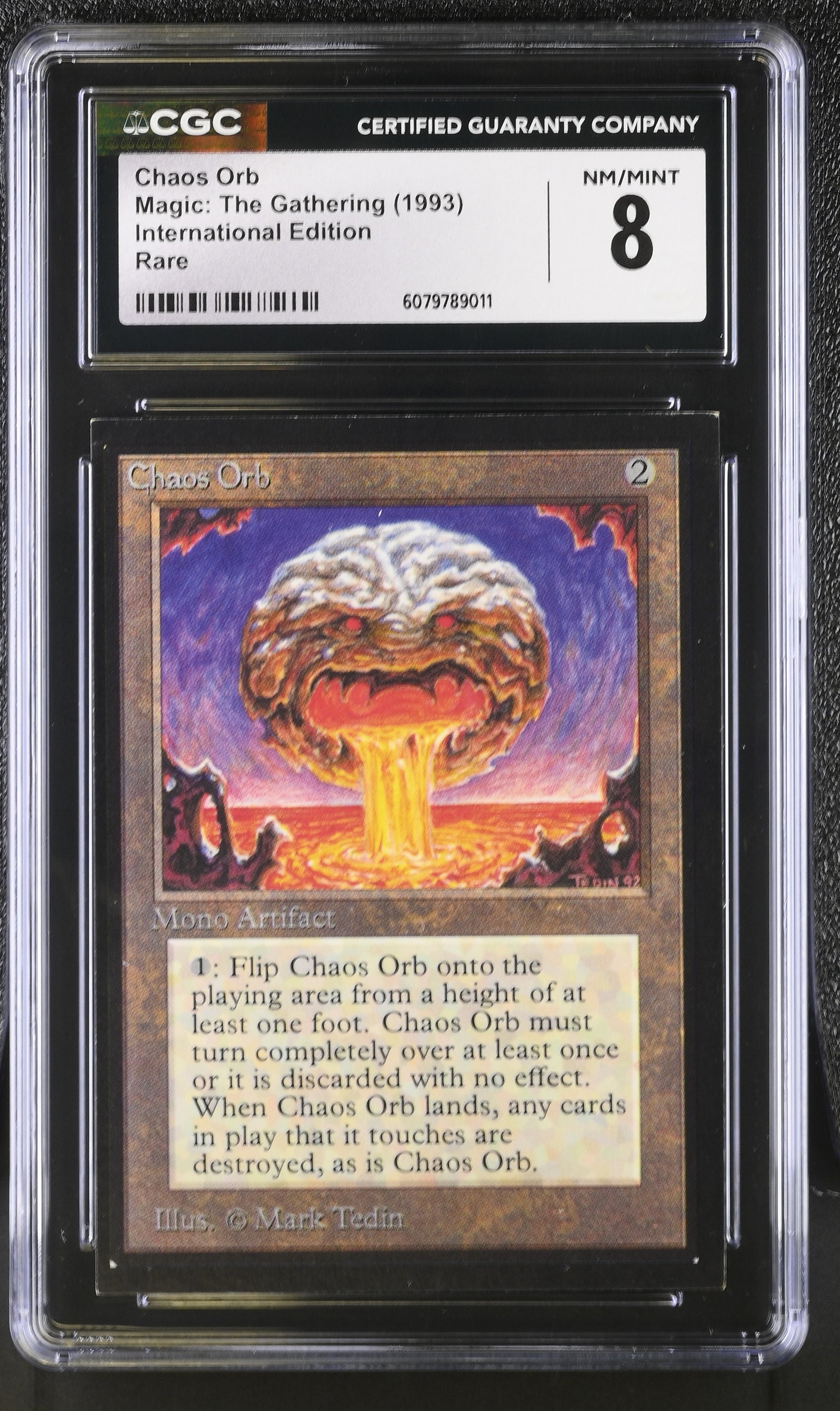 MTG Chaos Orb – International Edition – CGC 8 – Vintage Magic Card