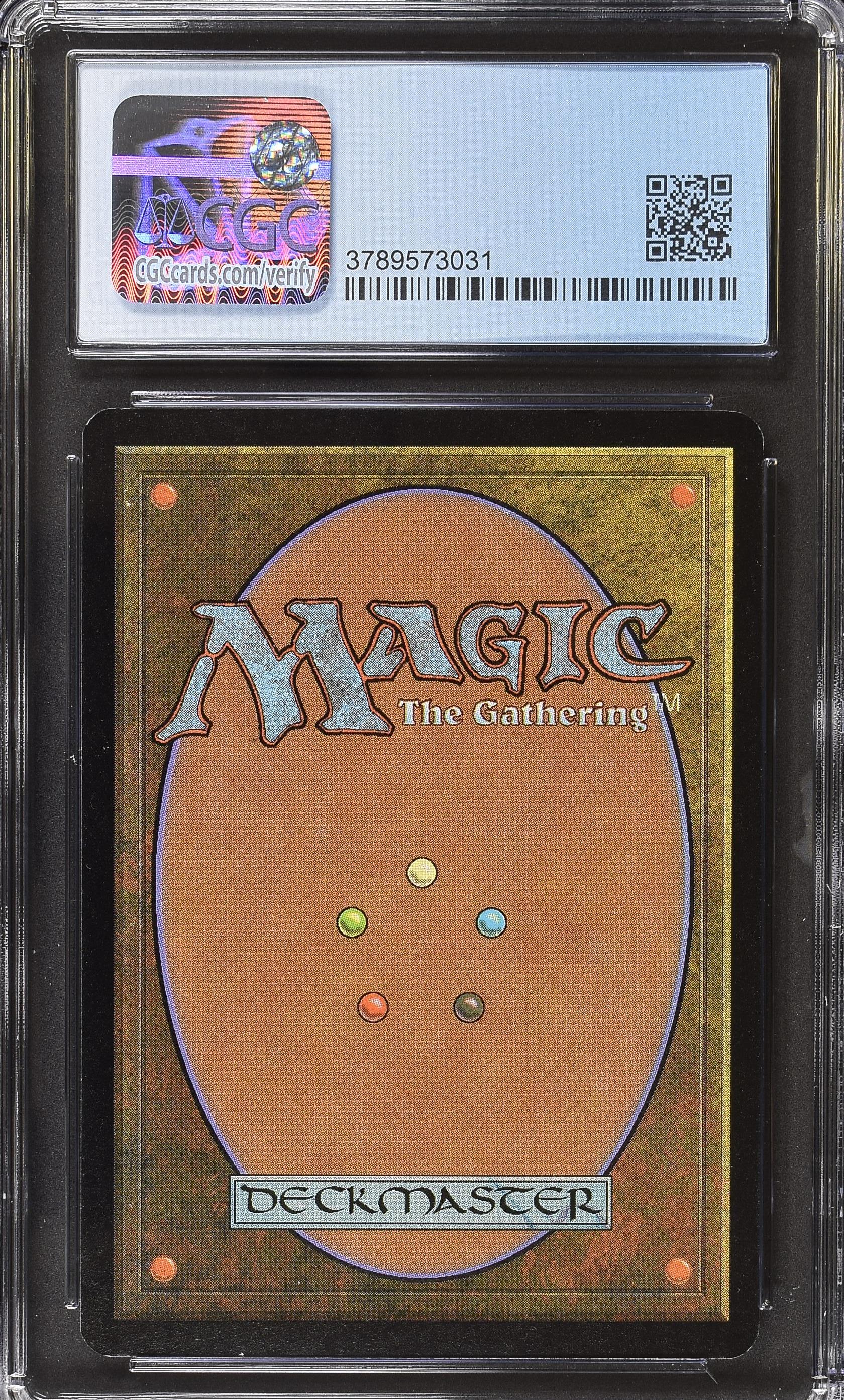 CGC 9.5 Gem Mint graded Prophetic Bolt foil Magic the Gathering Apocalypse collectible card