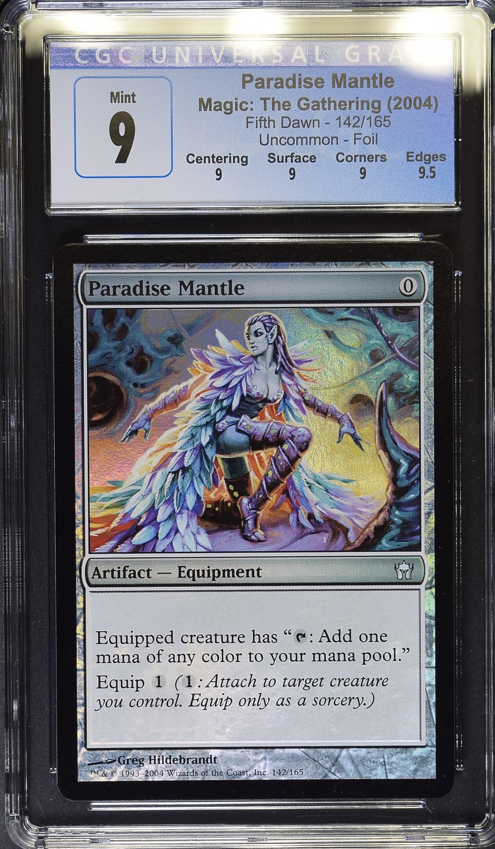2004 MTG Paradise Mantle – Fifth Dawn Foil – CGC 9 Mint