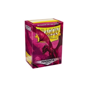 Dragon Gelatin magenta box on a white background