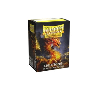 Dragon Shield card sleeves packaging with dragon illustration on a white background