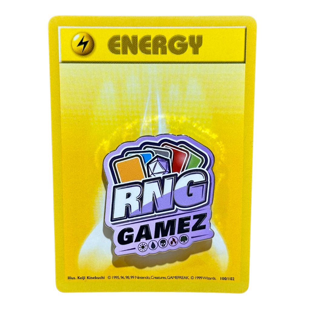 RNG-Gamez Custom Enamel Pin – Limited Edition Logo Merch Collectible