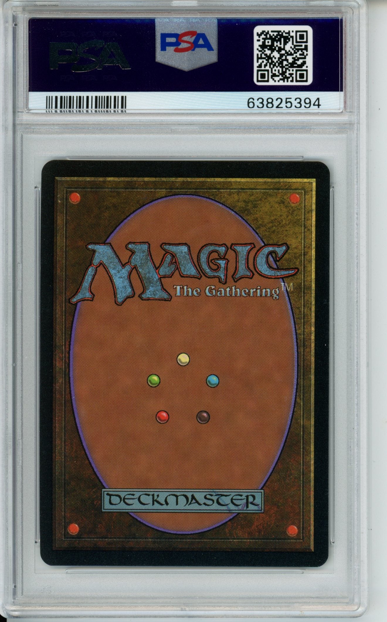 Trading card from 'Magic: The Gathering' with a PSA grading label.