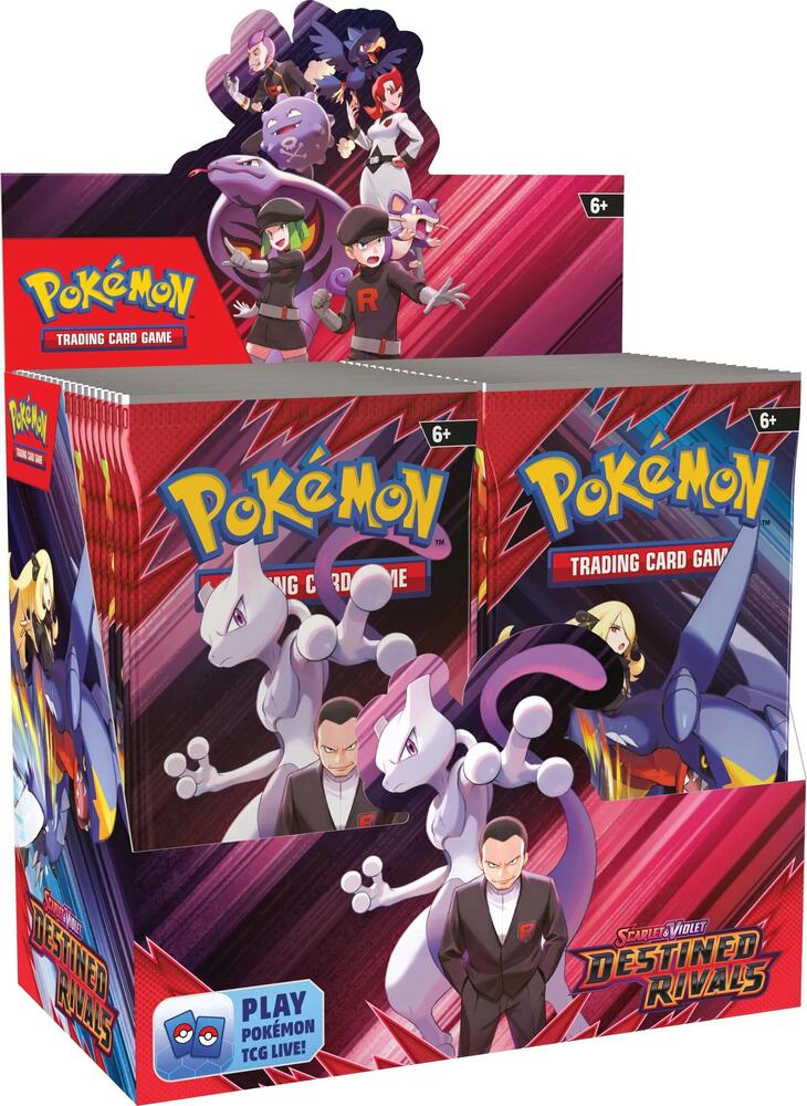 NEW 2BOX 60PACK Destined Rivals ロケット団の栄光 - メルカリ