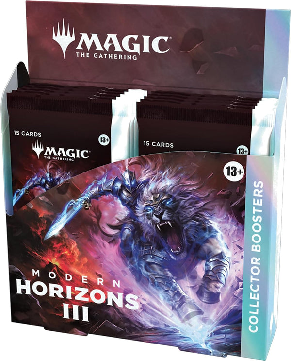 Magic: The Gathering Modern Horizons 3 Collector Booster Box - 12 Packs (180 Magic Cards)