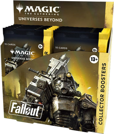 Magic: The Gathering - Fallout Collector Booster Box - 12 Packs (180 Cards) PRESALE 3/8