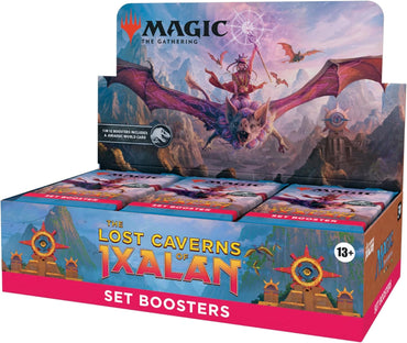 Magic: The Gathering The Lost Caverns of Ixalan Set Booster Box - 30 Packs + 1 Box Topper Card (361 Magic Cards)