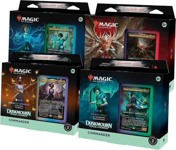 Duskmourn: House of Horror Commander Deck Bundle - includes All 4 Decks