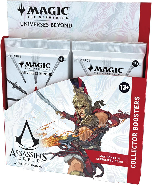 Magic: The Gathering - Assassin’s Creed Collector Booster Box | 12 Collector Boosters (10 Cards in Each Pack) | Collectible Trading Card Game for Ages 13+