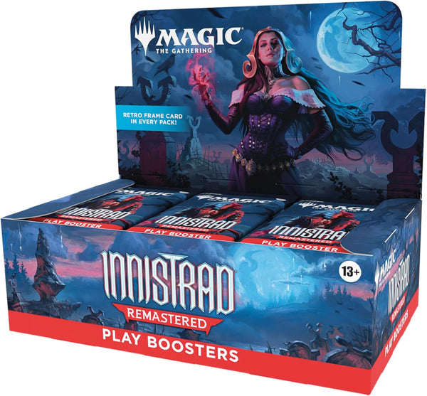 Magic: The Gathering Innistrad Remastered Play Booster Box - 36 Packs (504 MTG Cards) (PRESALE 1/24)