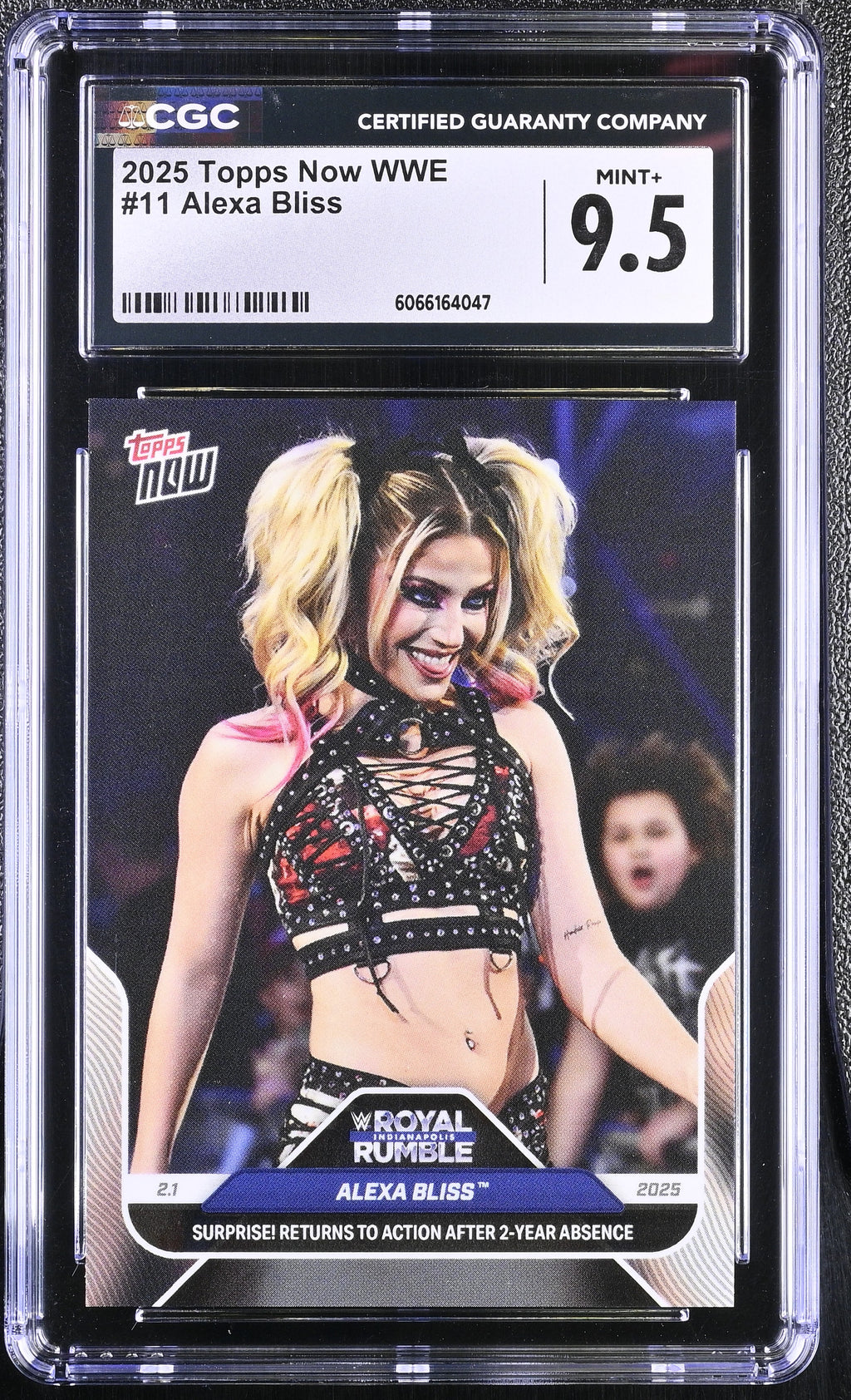 2025 Topps Now WWE #11 Alexa Bliss – CGC 9.5 Mint