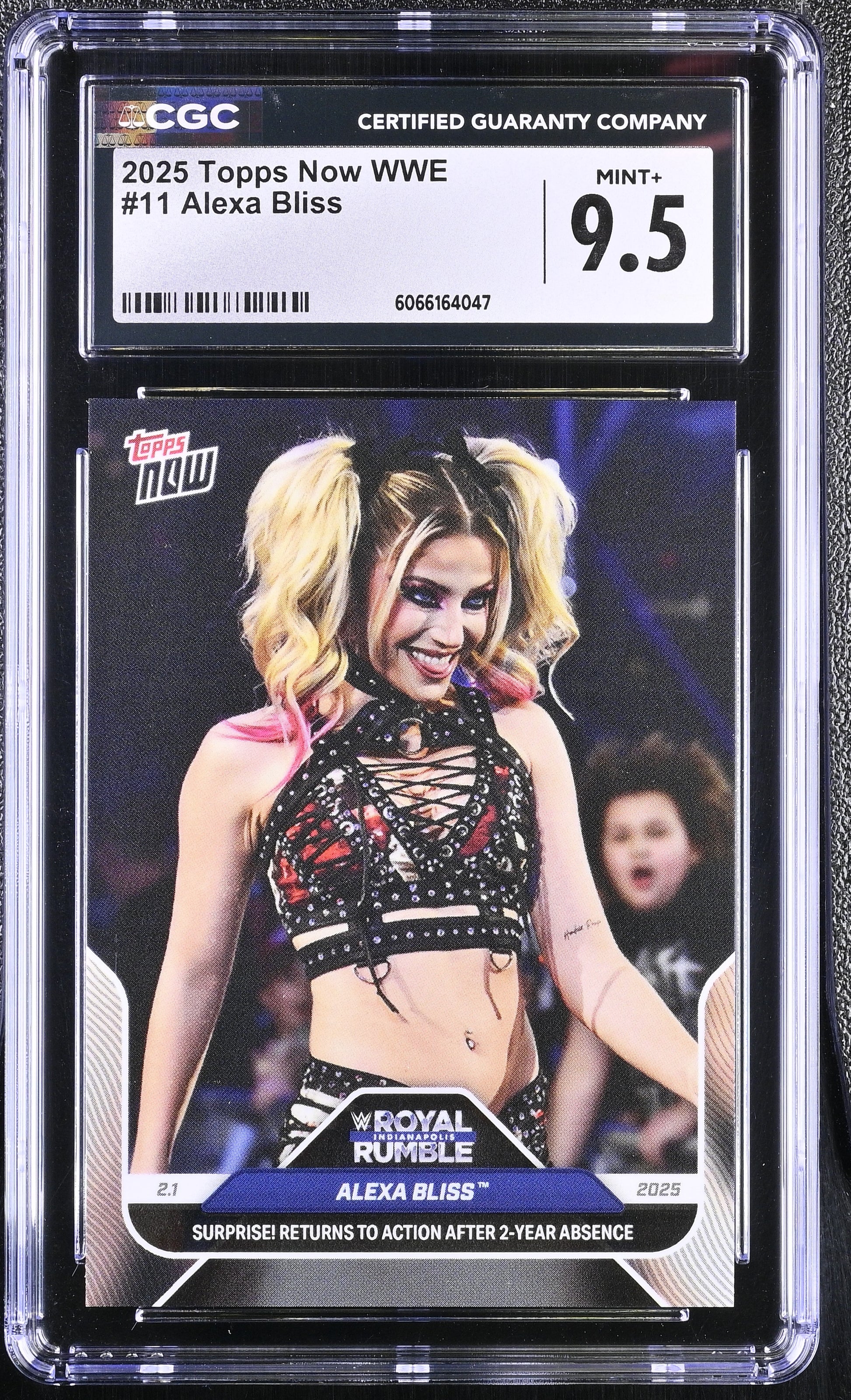 2025 Topps Now WWE #11 Alexa Bliss – CGC 9.5 Mint