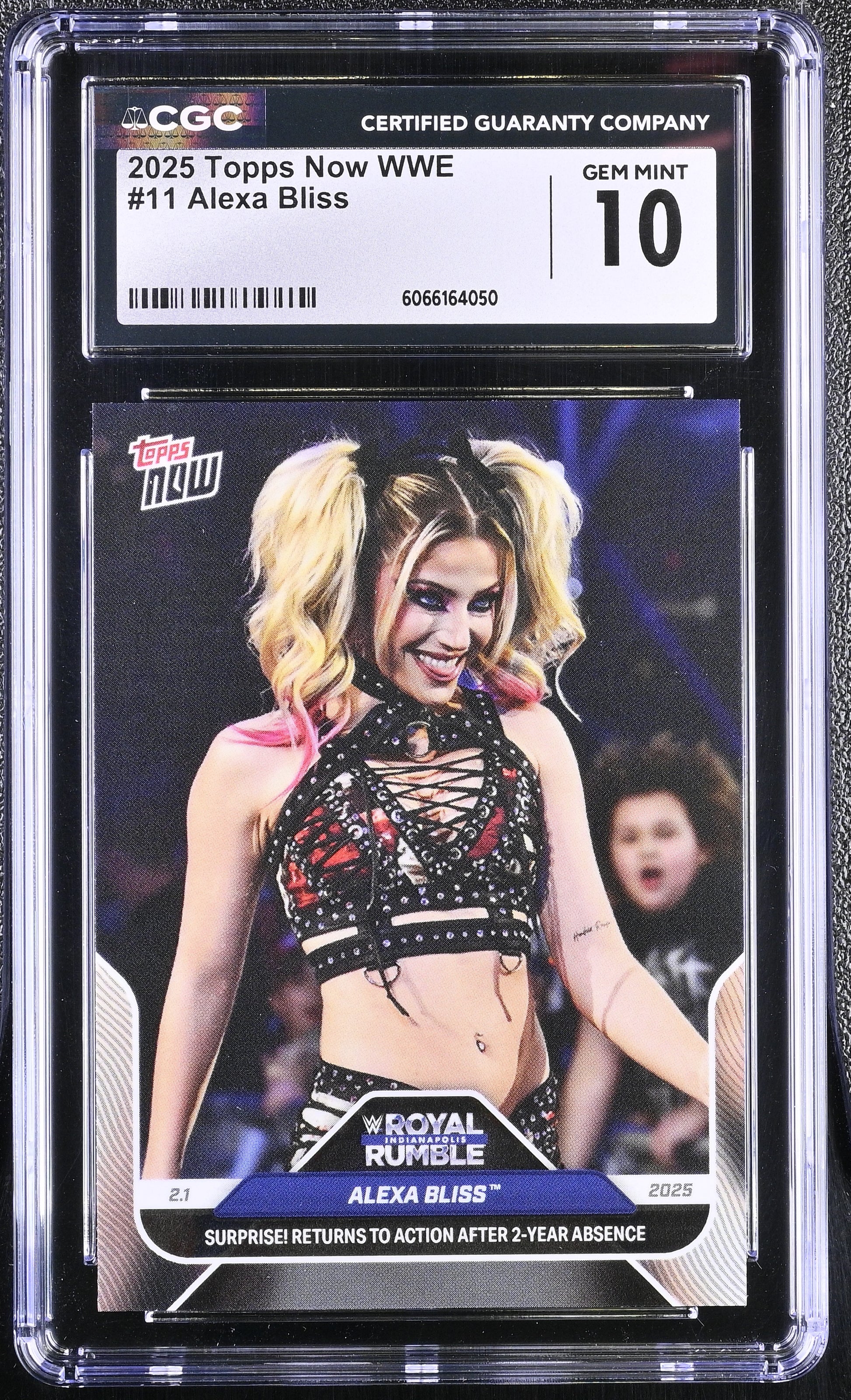 2025 Topps Now WWE #11 Alexa Bliss – CGC 10 Gem Mint