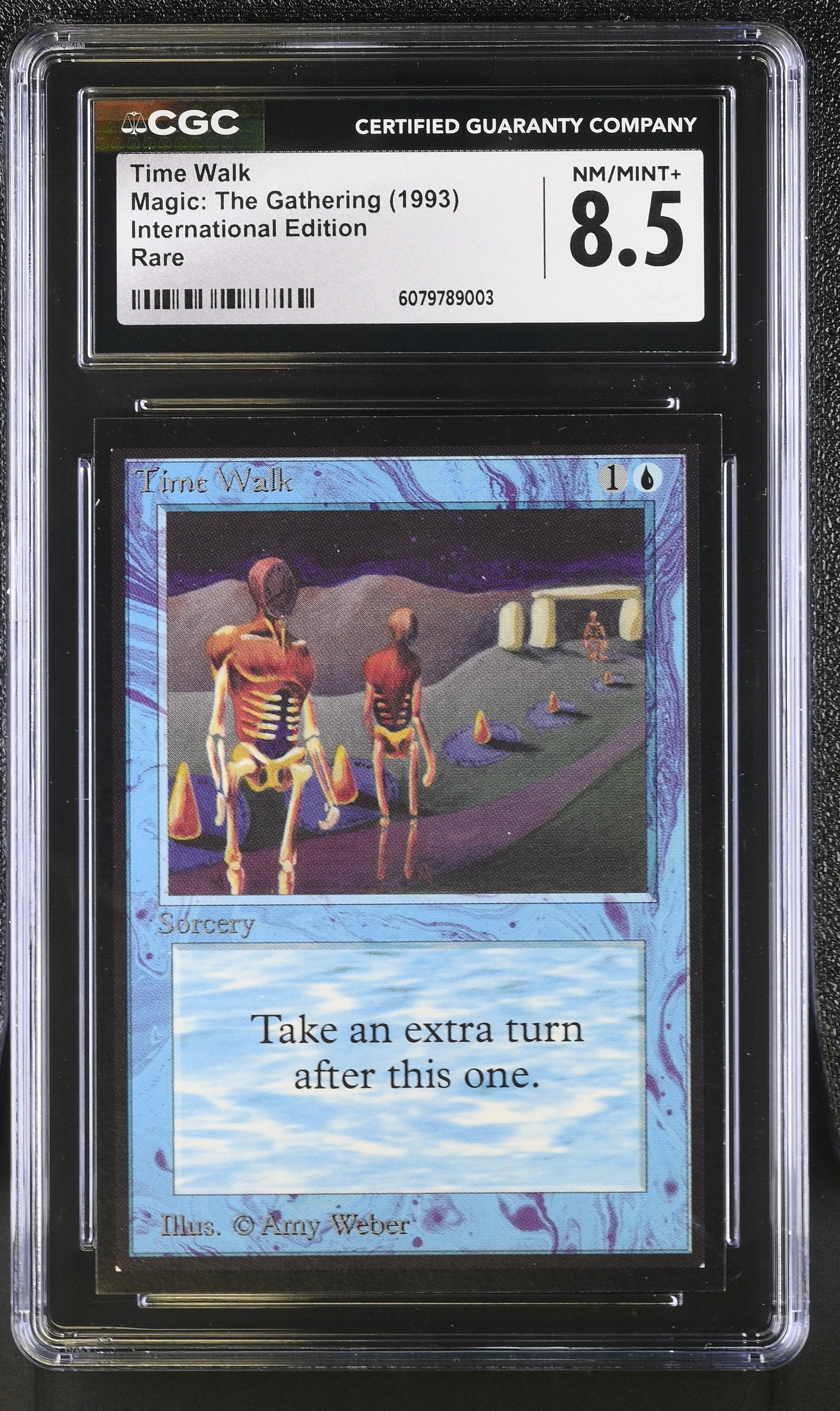 MTG Time Walk – International Edition – CGC 8.5 (Power Nine)