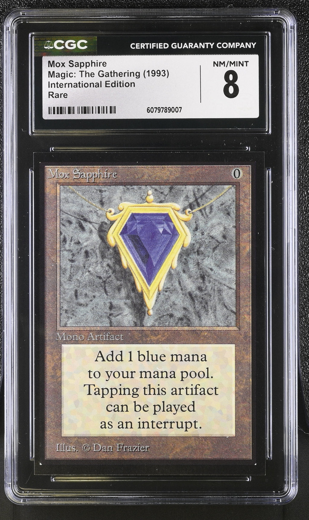 MTG Mox Sapphire – International Edition – CGC 8 (Power Nine)