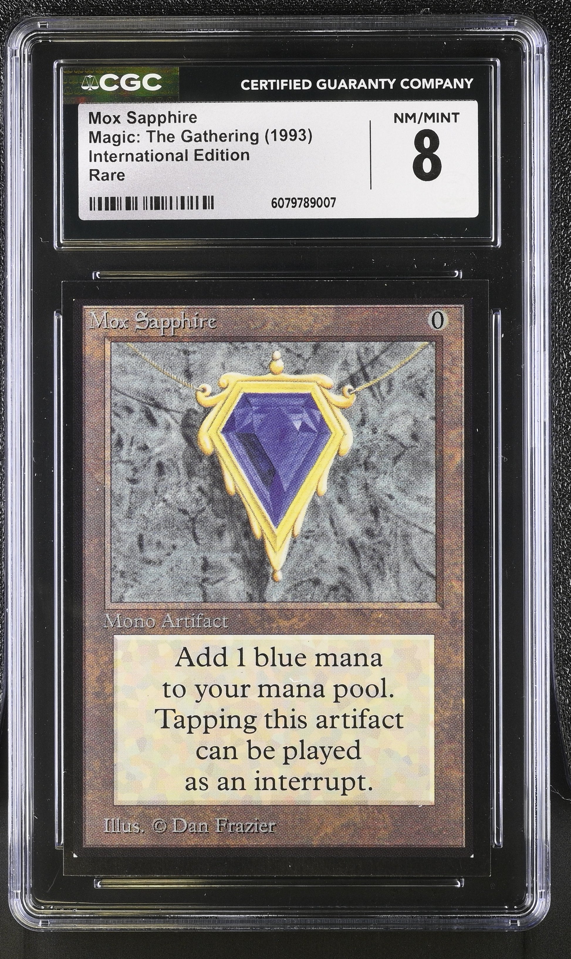 MTG Mox Sapphire – International Edition – CGC 8 (Power Nine)