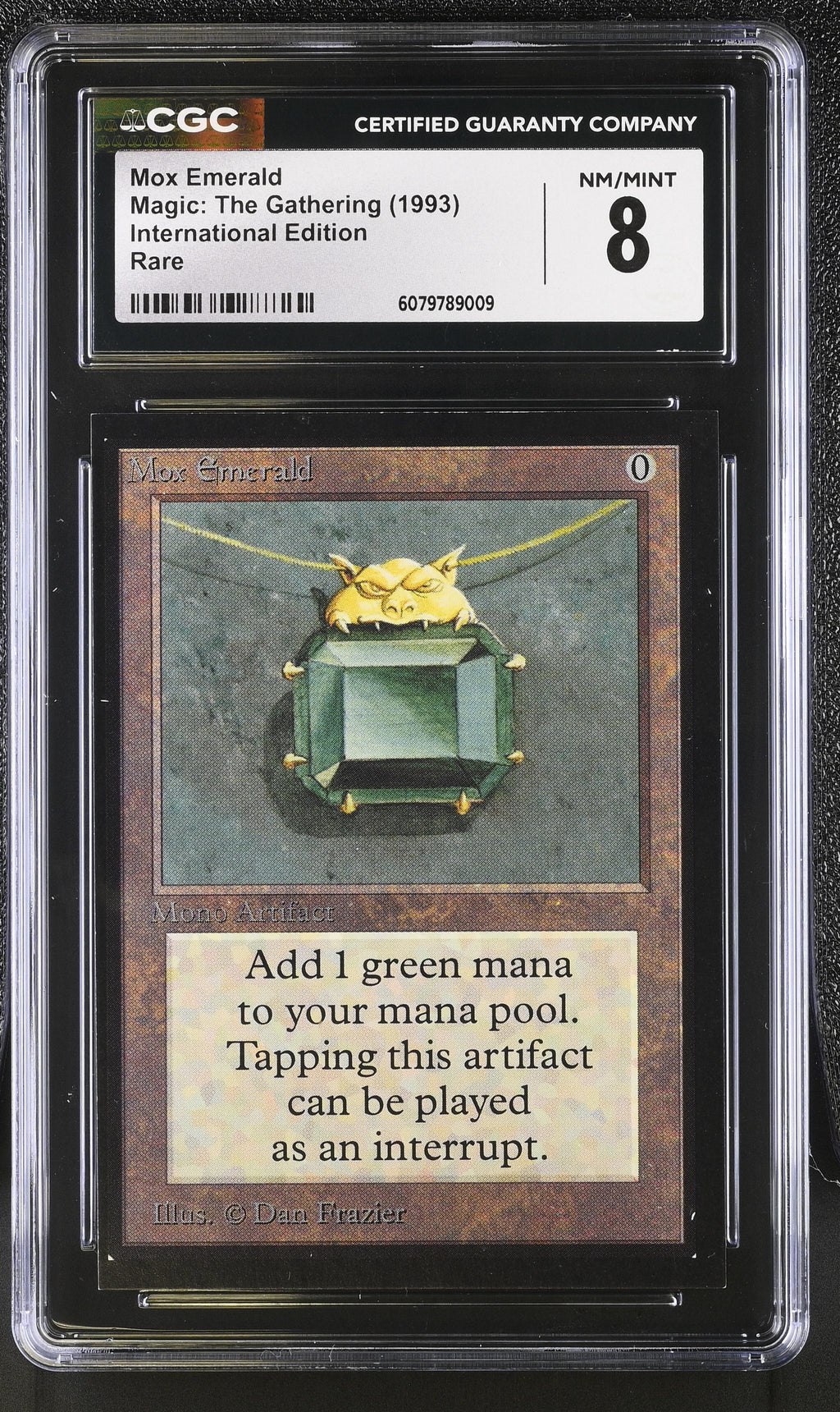 MTG Mox Emerald – International Edition – CGC 8 (Power Nine)