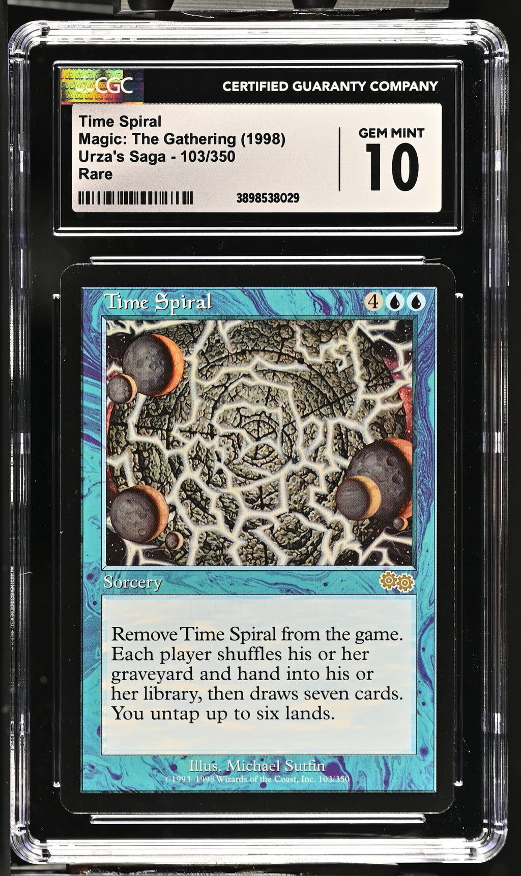 1998 MTG Time Spiral — Urza’s Saga (#103) CGC 10 Gem Mint