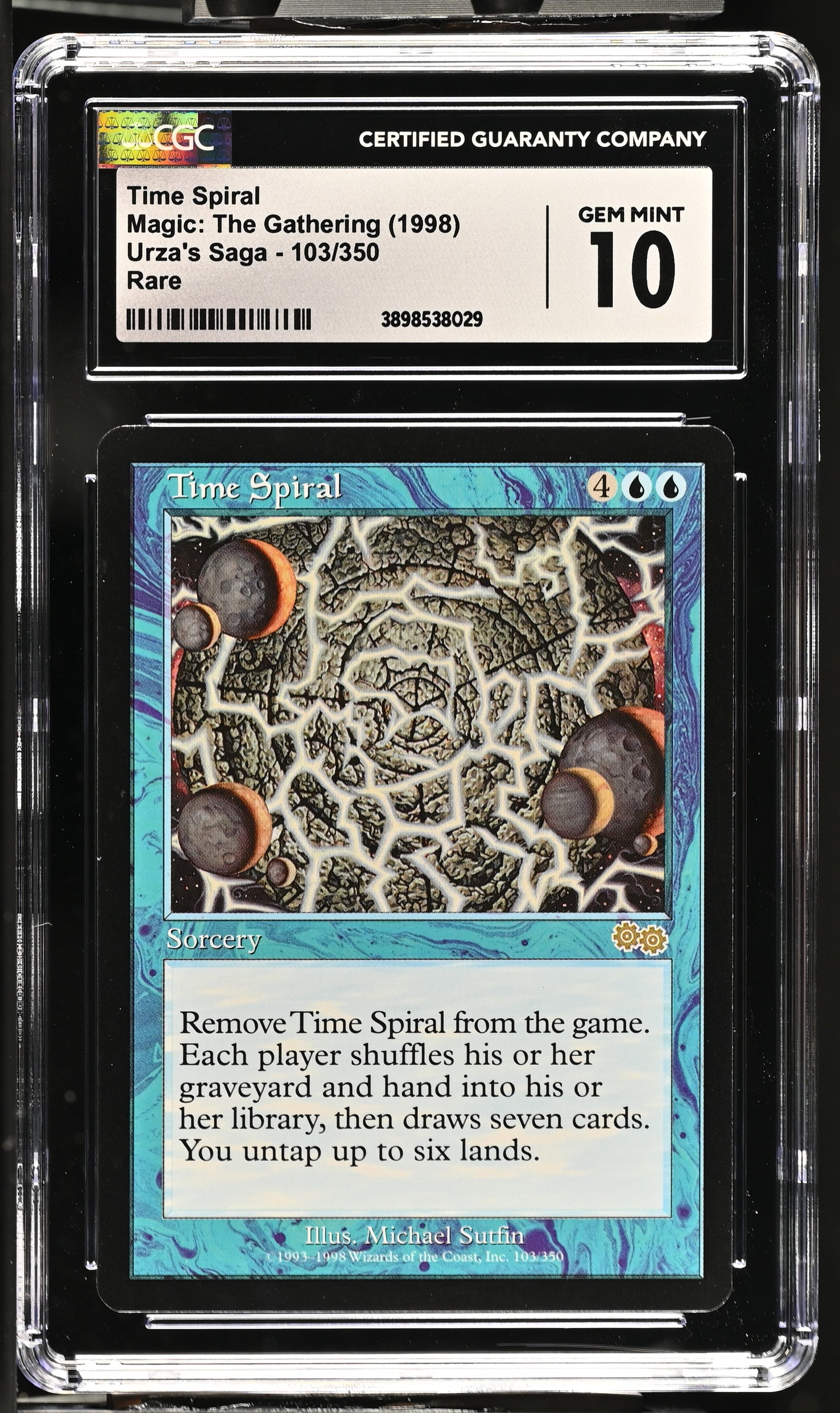 1998 MTG Time Spiral — Urza’s Saga (#103) CGC 10 Gem Mint