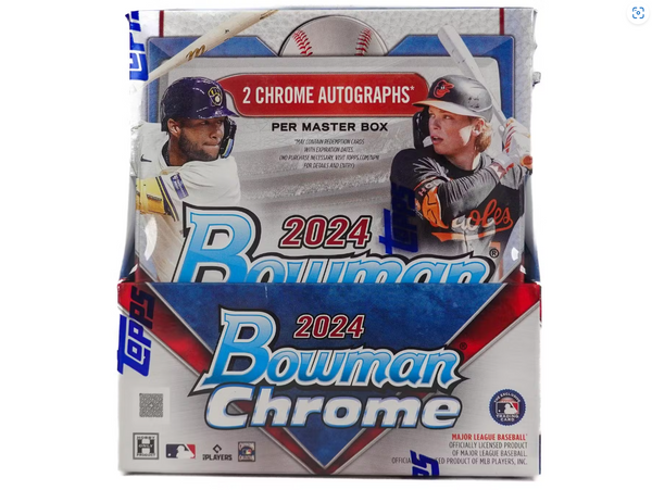 2024 Bowman Chrome Baseball Hobby Box