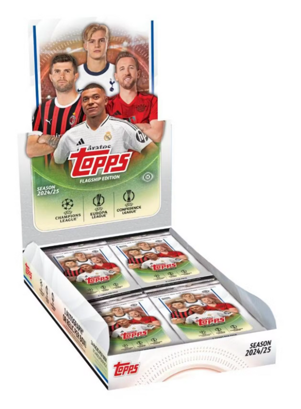 2024/25 Topps UEFA Club Competitions Soccer Hobby Box