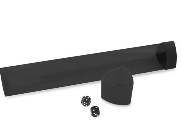 Playmat Tube with Dice Cap - Smoke