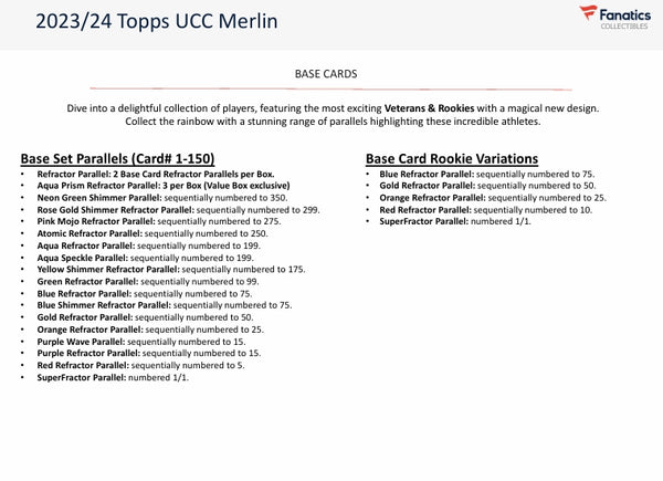 2023-24 Topps Merlin UEFA Club Competitions - Value Box