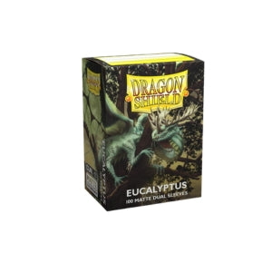 Dragon Shield Eucalyptus packaging on a white background
