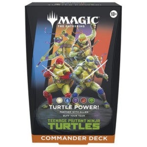 Teenage Mutant Ninja Turtles Commander Deck - Turtle Power!
