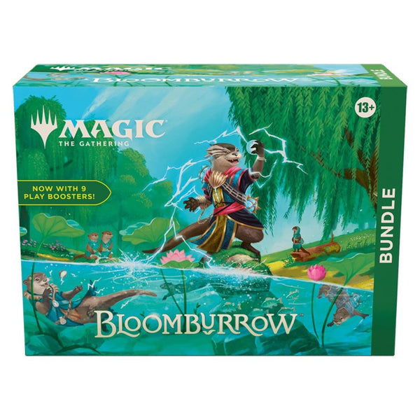 Magic: The Gathering Bloomburrow Bundle - 9 Play Boosters, 30 Land Cards + Exclusive Accessories (PRESALE 7/26)