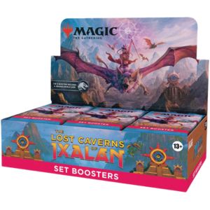 Box of 'Lost Caverns of Ixalan' set boosters from Magic: The Gathering