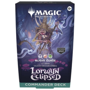 Lorwyn Eclipsed Commander Deck – Blight Curse | Magic: The Gathering