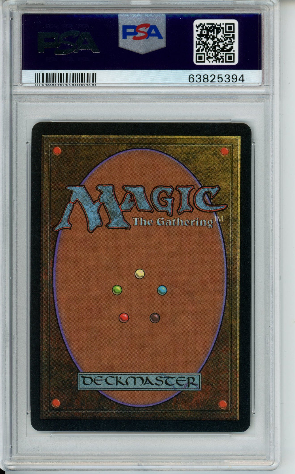 Trading card from 'Magic: The Gathering' with a PSA grading label.