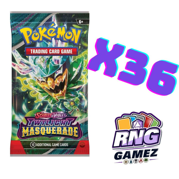 TWILIGHT MASQUERADE 36 Sealed Booster Packs