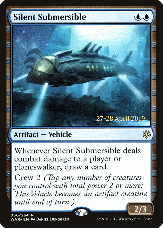 Silent Submersible  [War of the Spark Prerelease Promos]