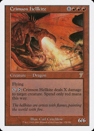 Crimson Hellkite [Seventh Edition]