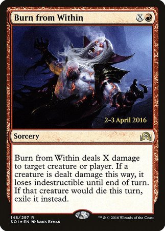 Burn from Within [Shadows over Innistrad Promos]
