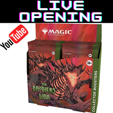 Brothers war Collector Booster box (LIVE)